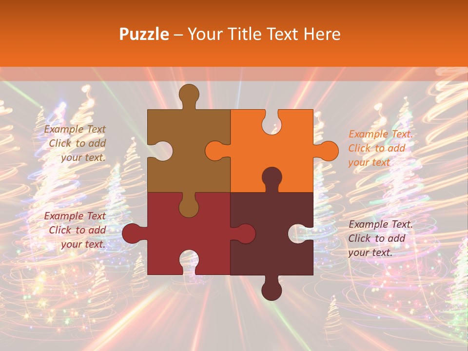 Light Winter Nature PowerPoint Template