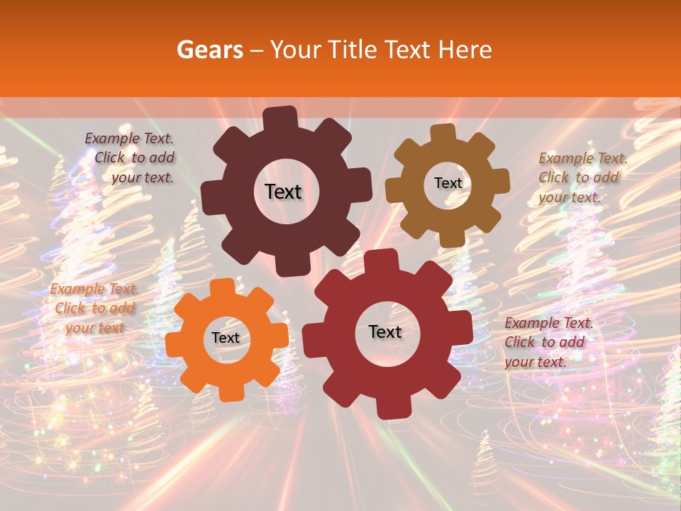 Light Winter Nature PowerPoint Template