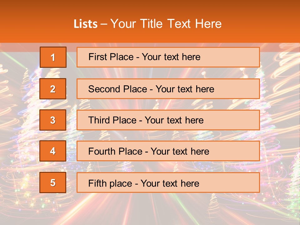 Light Winter Nature PowerPoint Template