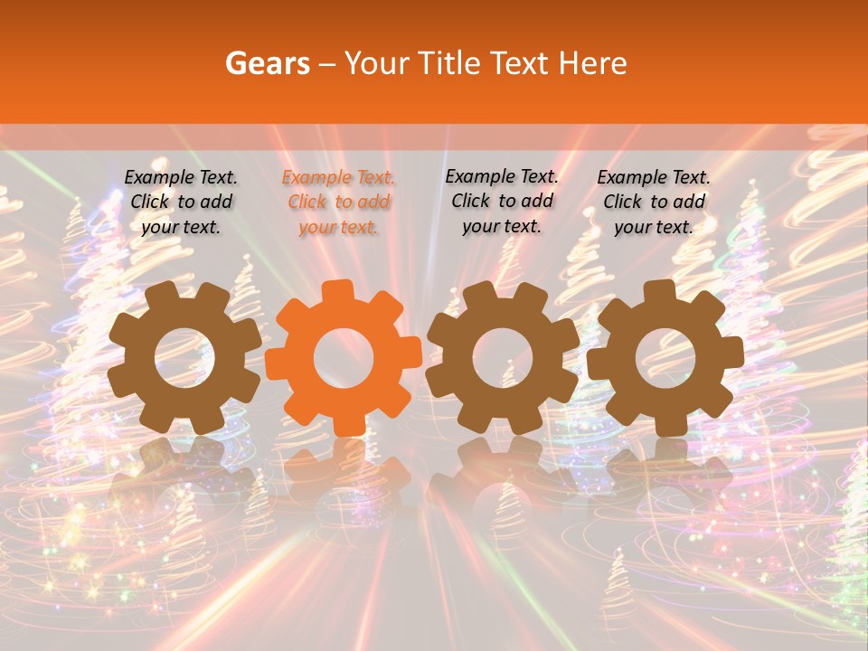 Light Winter Nature PowerPoint Template