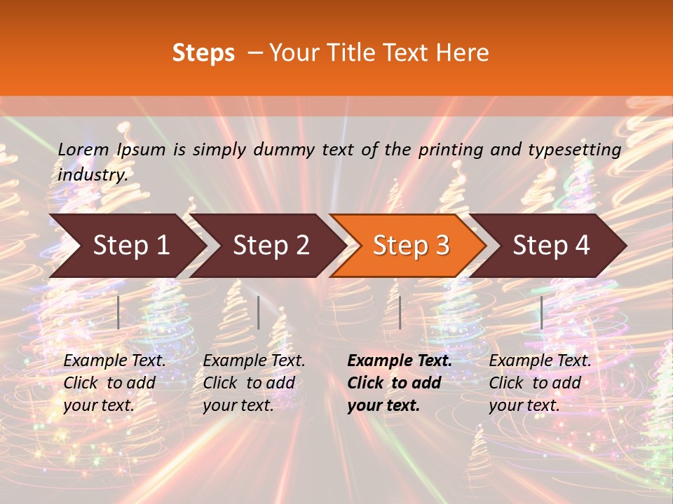Light Winter Nature PowerPoint Template