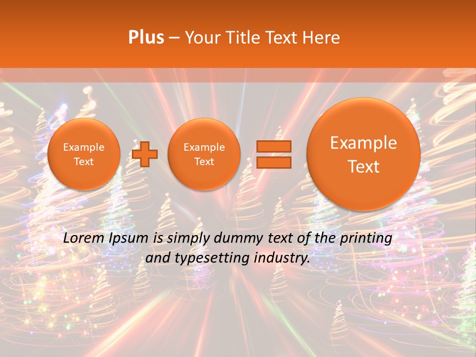 Light Winter Nature PowerPoint Template