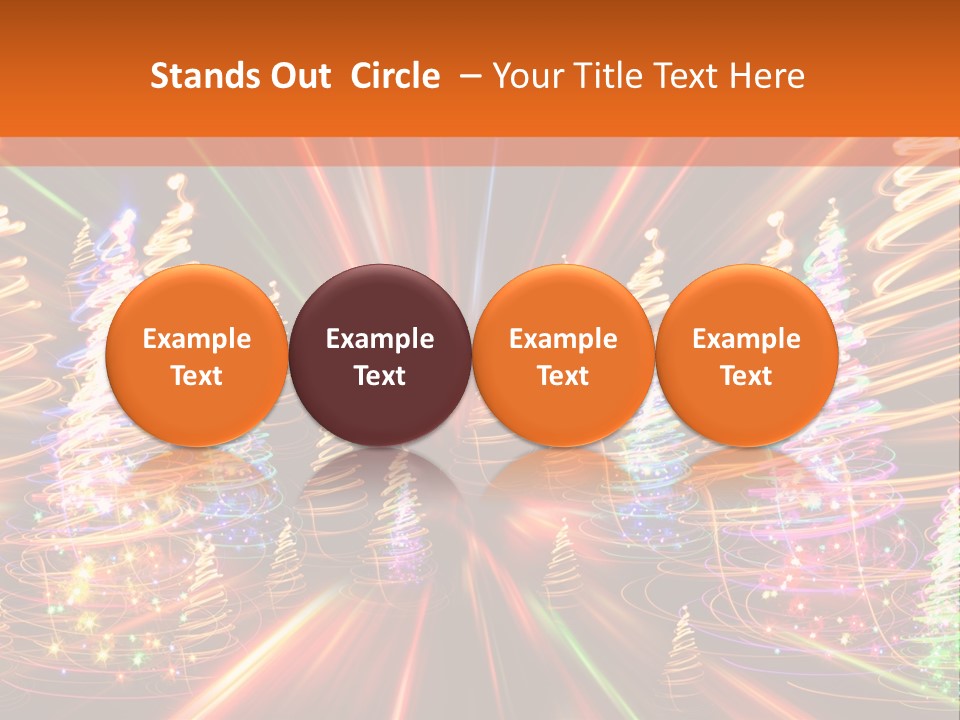 Light Winter Nature PowerPoint Template