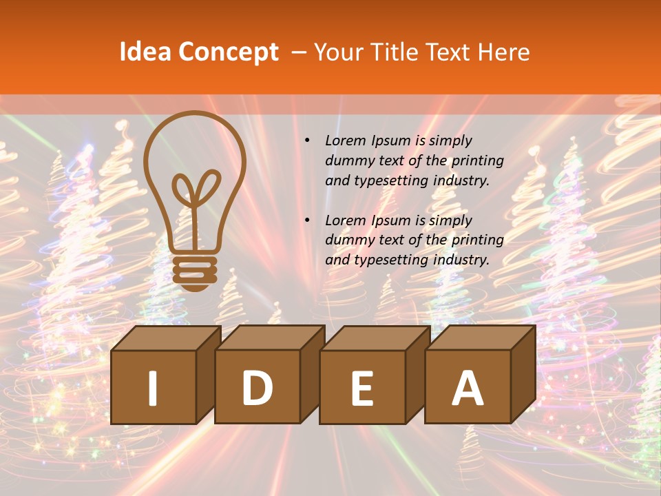 Light Winter Nature PowerPoint Template