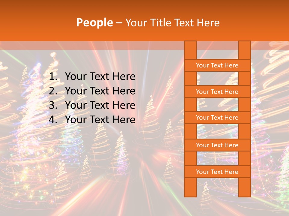 Light Winter Nature PowerPoint Template