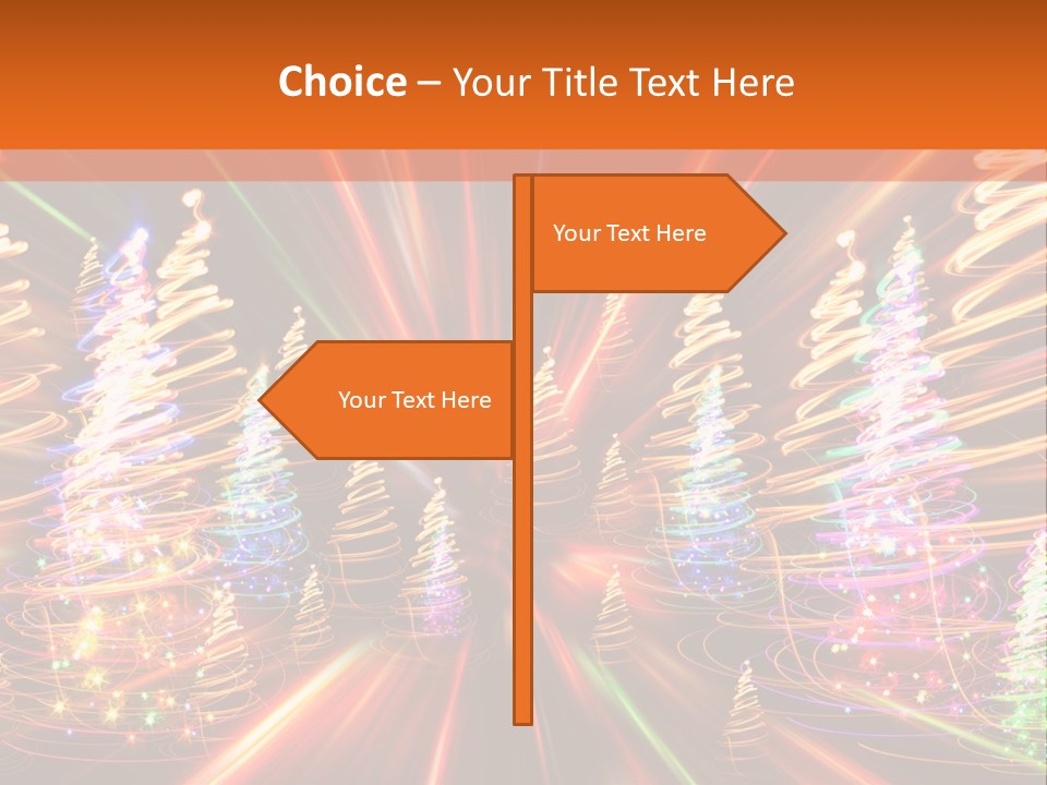 Light Winter Nature PowerPoint Template