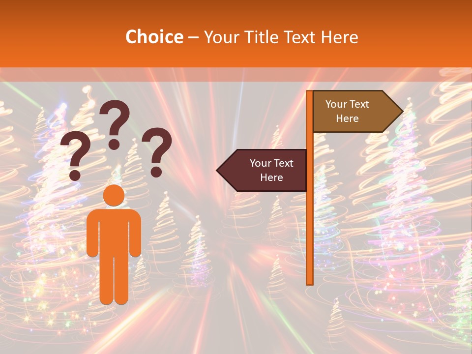 Light Winter Nature PowerPoint Template