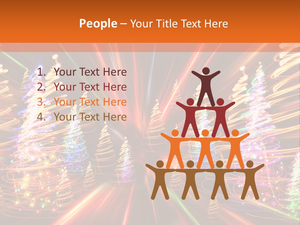 Light Winter Nature PowerPoint Template