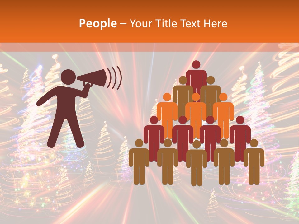 Light Winter Nature PowerPoint Template