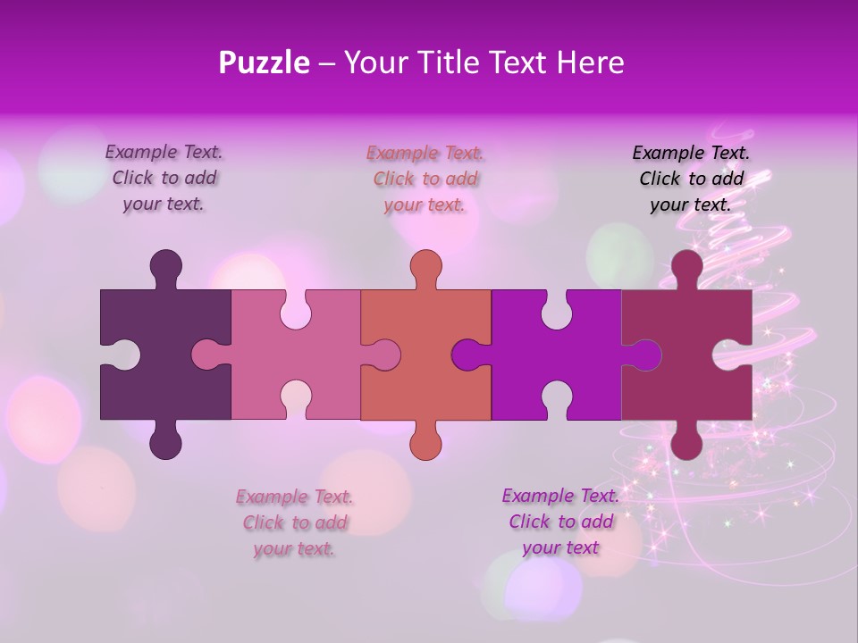 Gold Art Sparkle PowerPoint Template