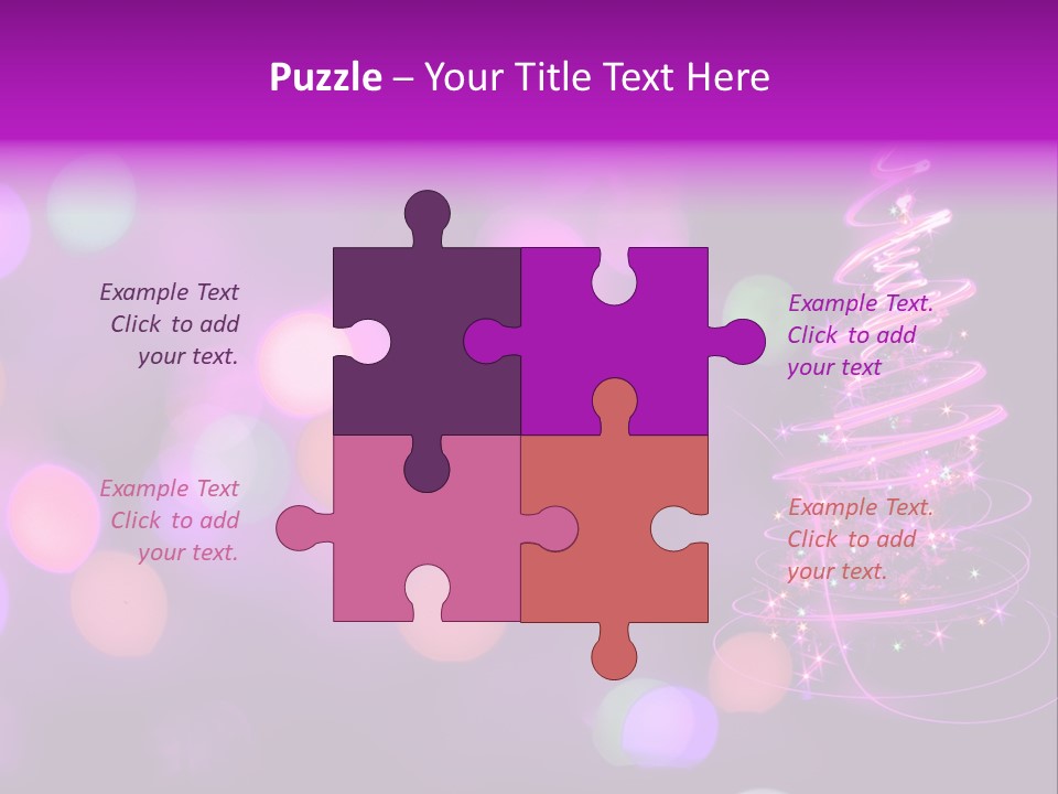 Gold Art Sparkle PowerPoint Template