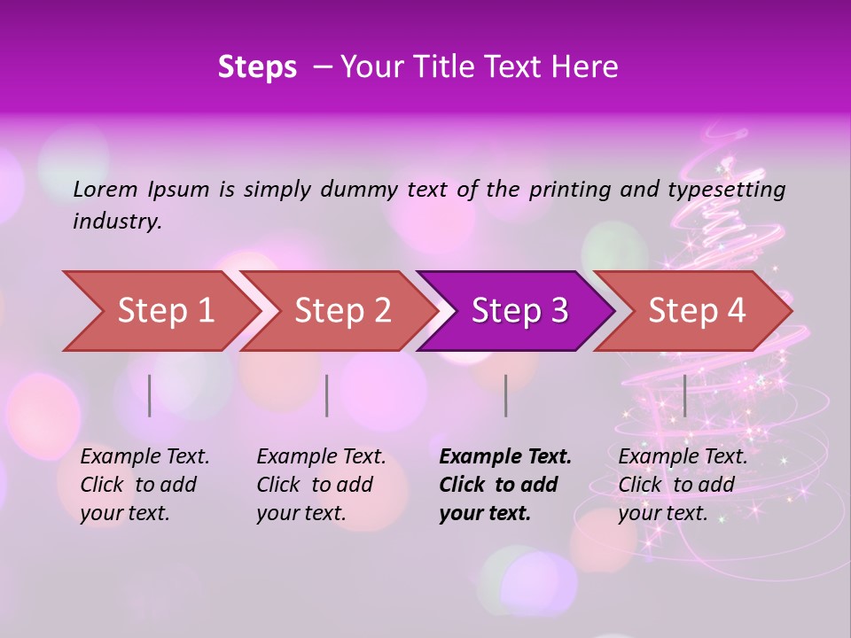 Gold Art Sparkle PowerPoint Template