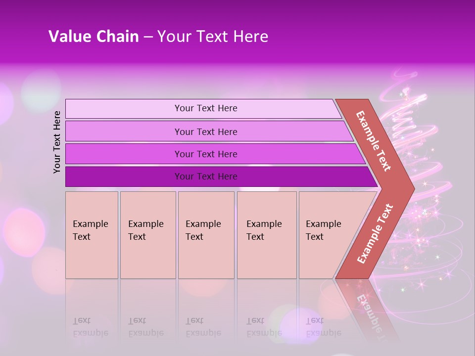 Gold Art Sparkle PowerPoint Template