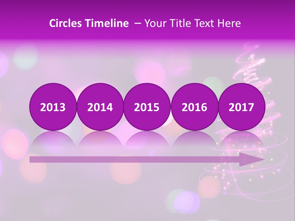 Gold Art Sparkle PowerPoint Template