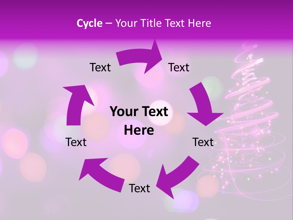 Gold Art Sparkle PowerPoint Template