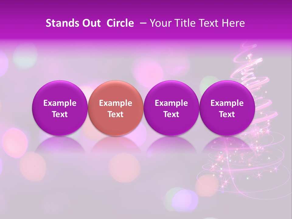 Gold Art Sparkle PowerPoint Template