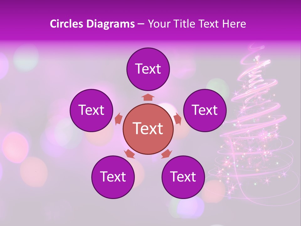 Gold Art Sparkle PowerPoint Template