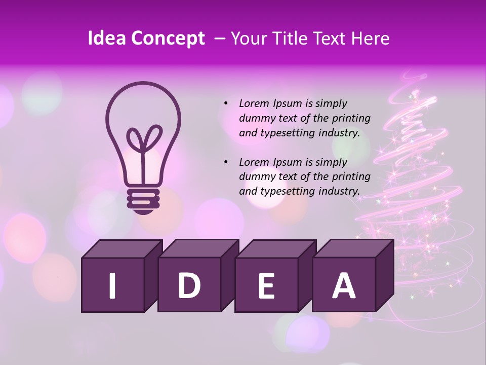 Gold Art Sparkle PowerPoint Template