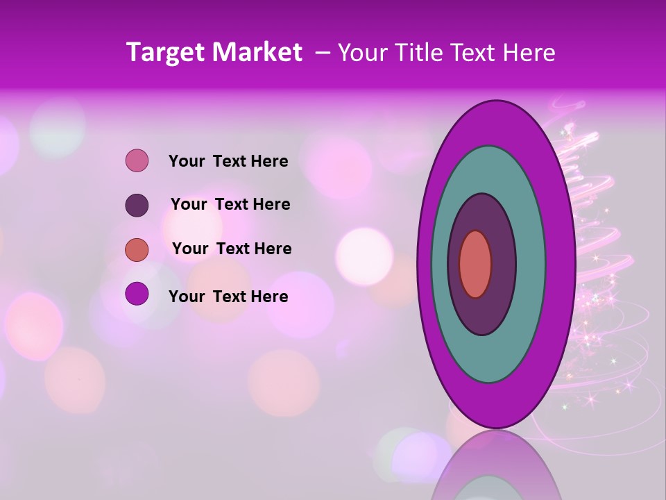 Gold Art Sparkle PowerPoint Template