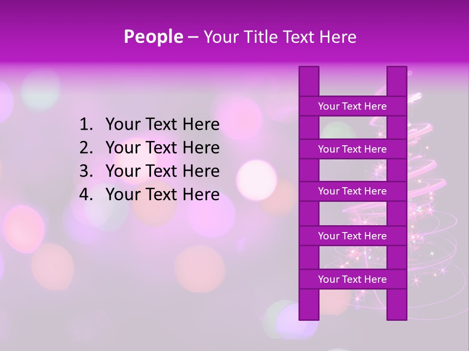 Gold Art Sparkle PowerPoint Template