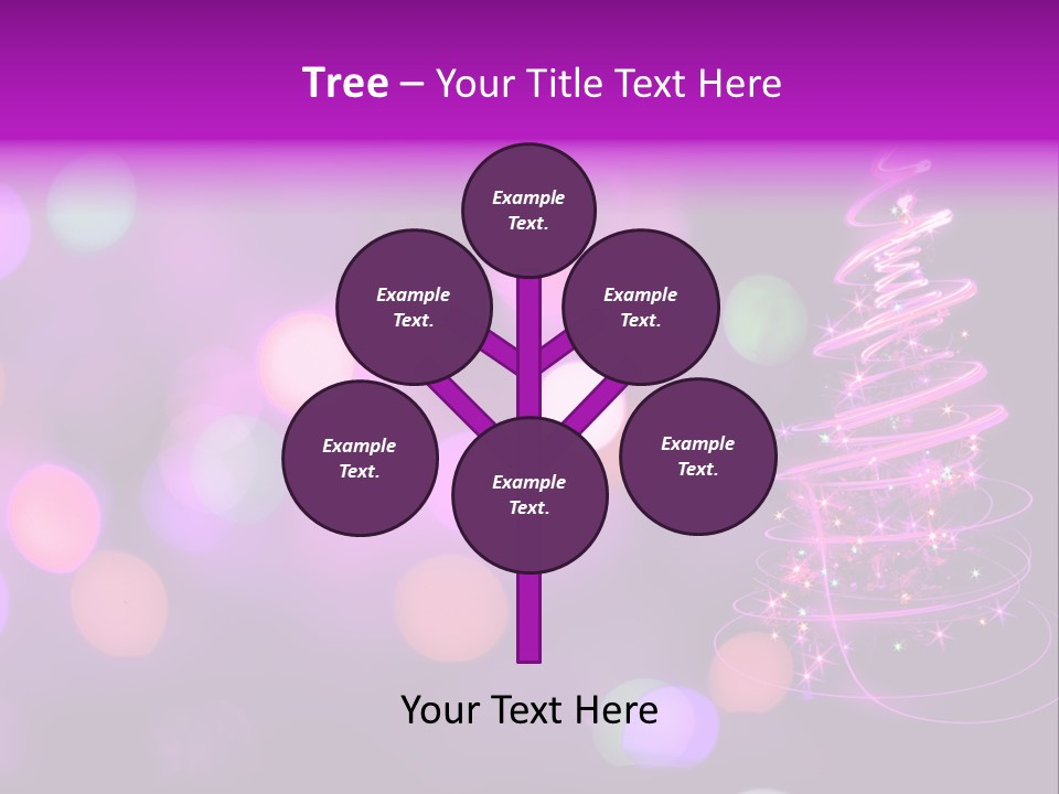 Gold Art Sparkle PowerPoint Template