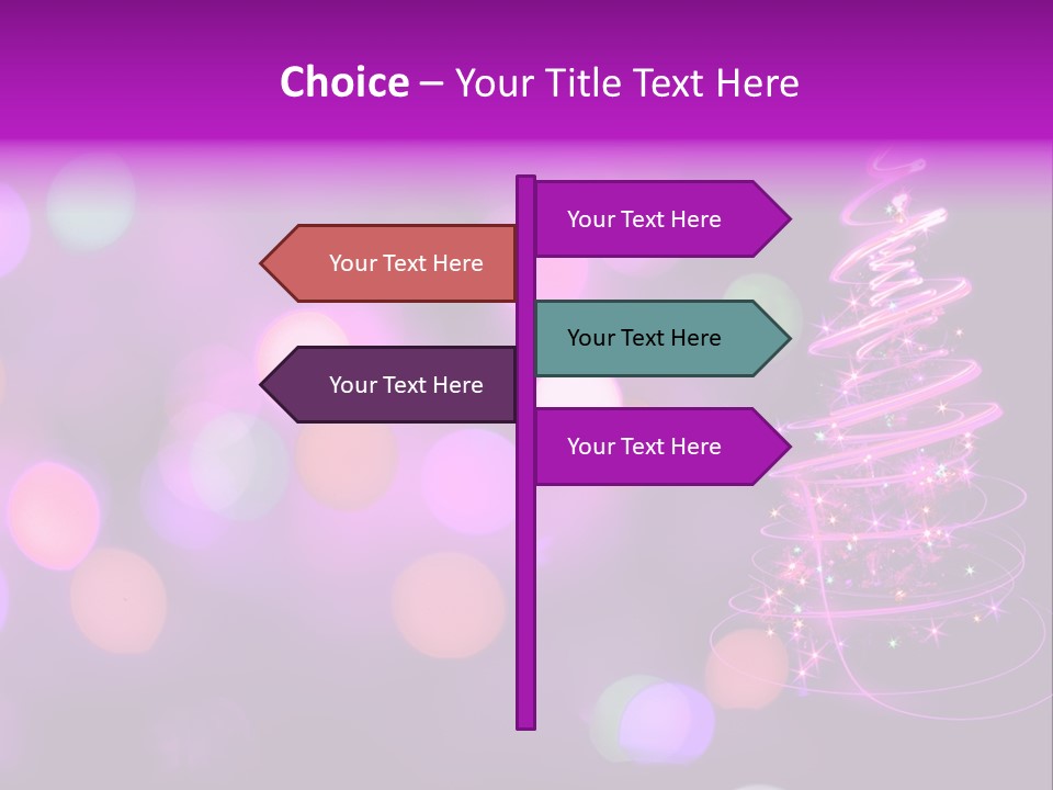 Gold Art Sparkle PowerPoint Template