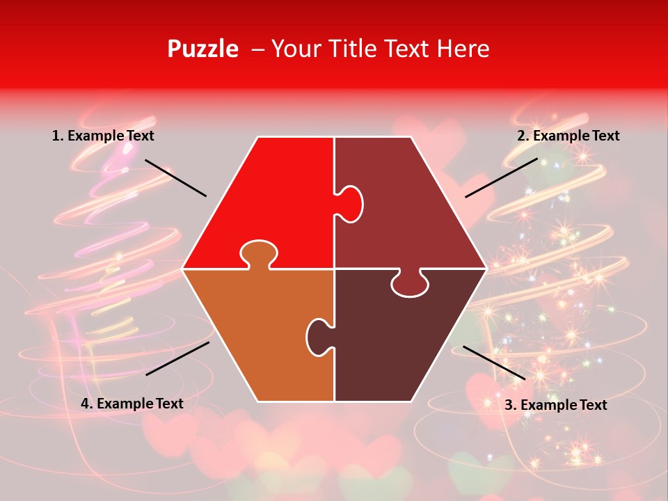 White Golden Beautiful PowerPoint Template