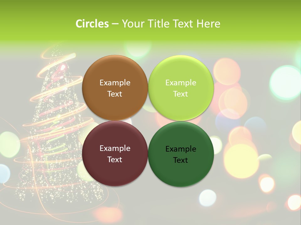 Star Sparkle Golden PowerPoint Template