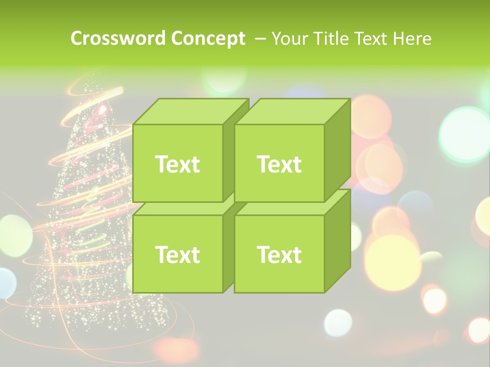 Star Sparkle Golden PowerPoint Template