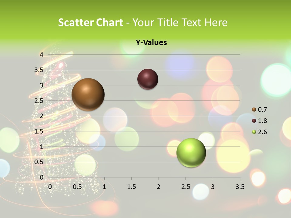 Star Sparkle Golden PowerPoint Template