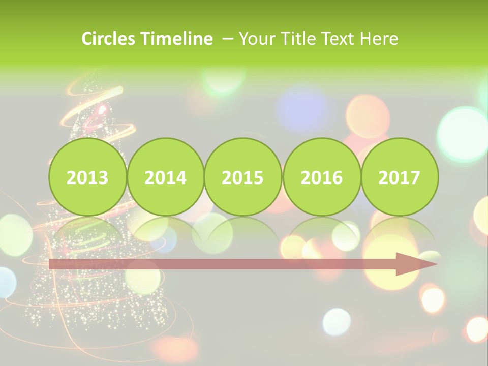 Star Sparkle Golden PowerPoint Template