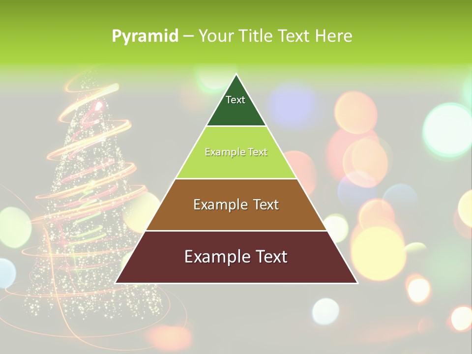 Star Sparkle Golden PowerPoint Template