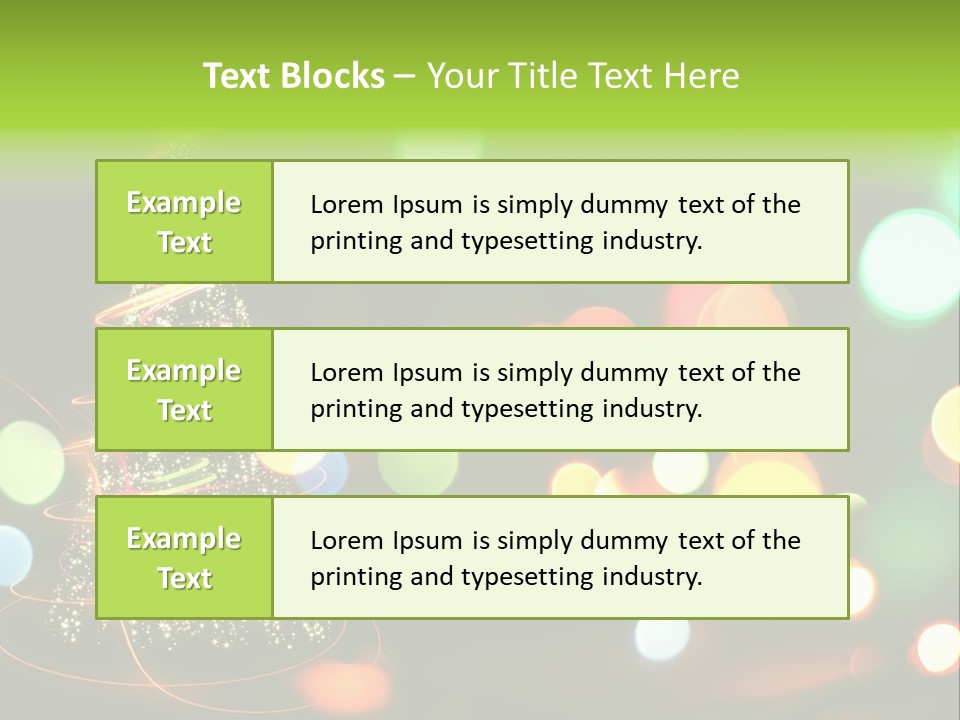 Star Sparkle Golden PowerPoint Template