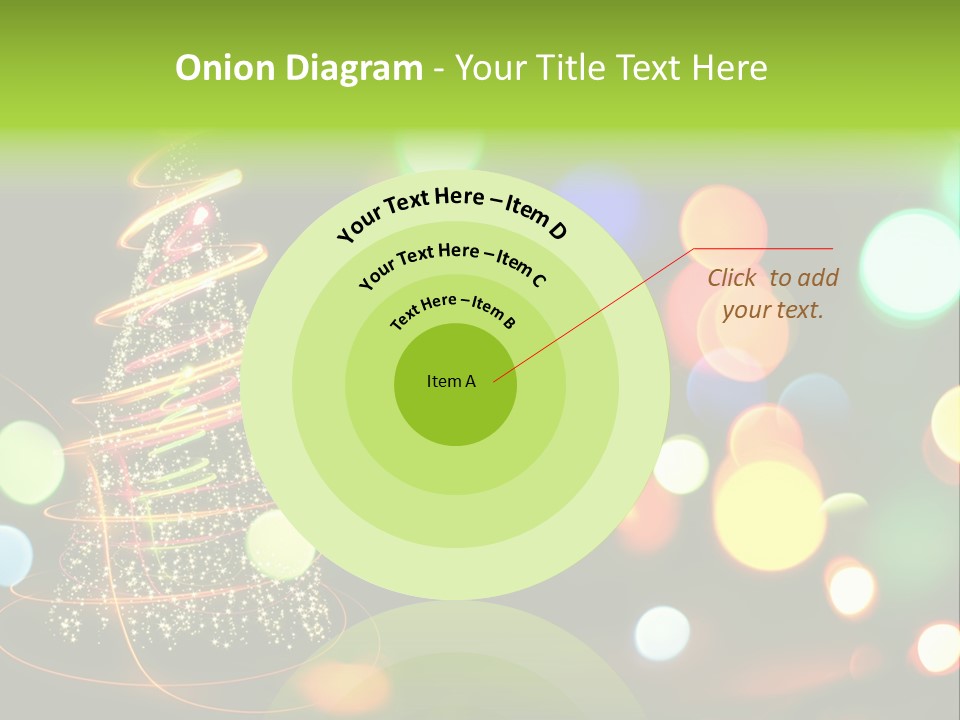 Star Sparkle Golden PowerPoint Template