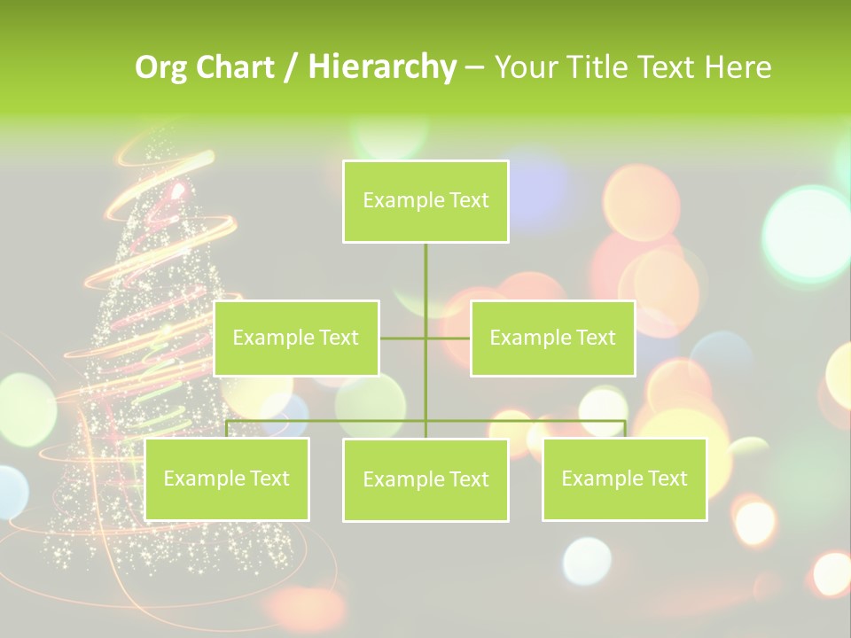 Star Sparkle Golden PowerPoint Template