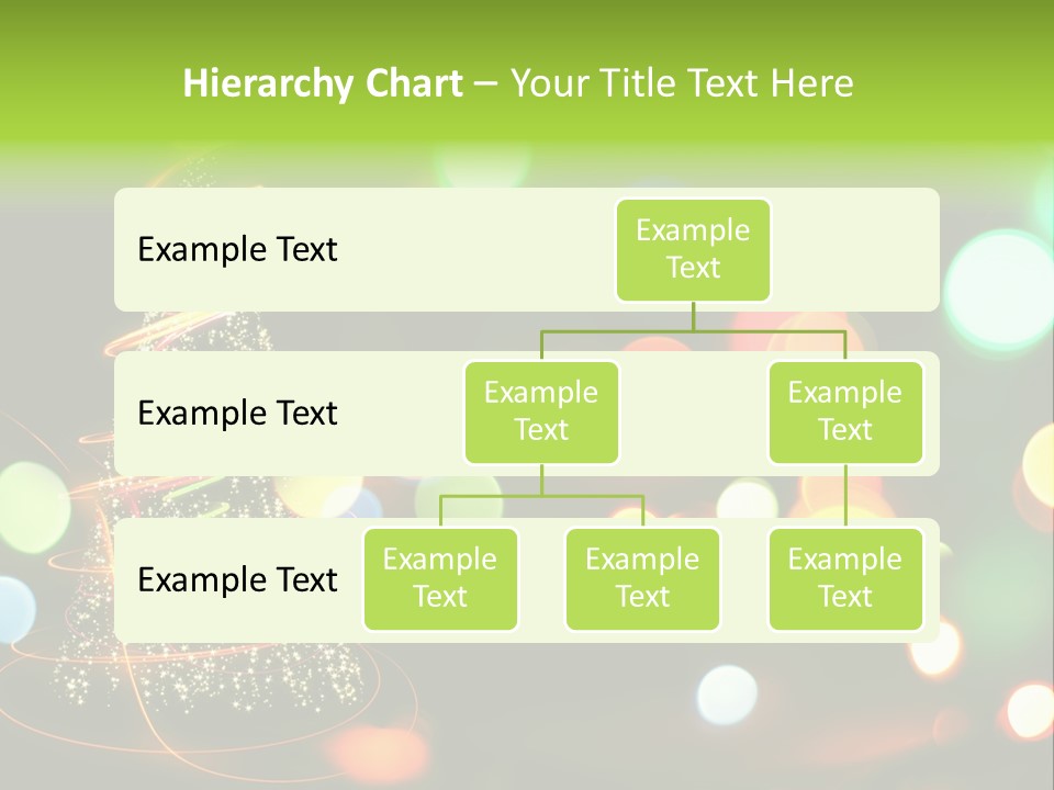 Star Sparkle Golden PowerPoint Template