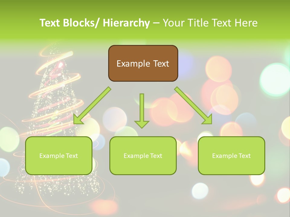 Star Sparkle Golden PowerPoint Template