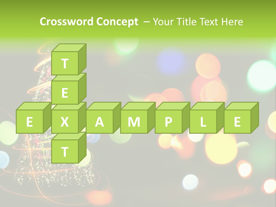 Star Sparkle Golden PowerPoint Template