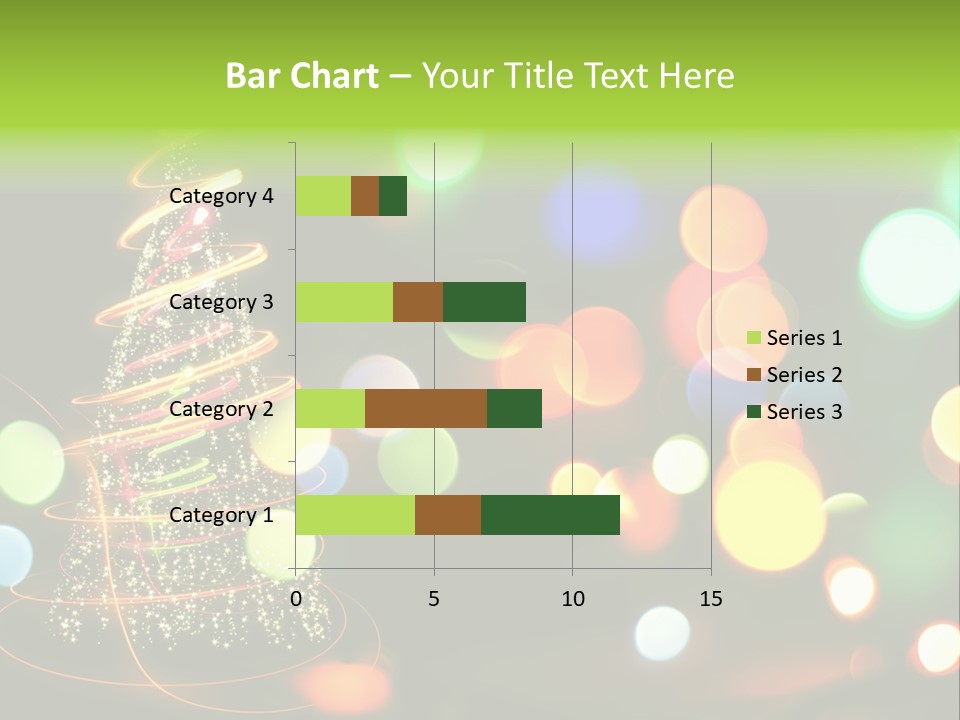 Star Sparkle Golden PowerPoint Template