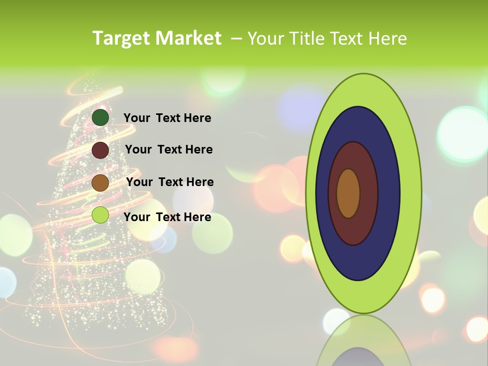 Star Sparkle Golden PowerPoint Template