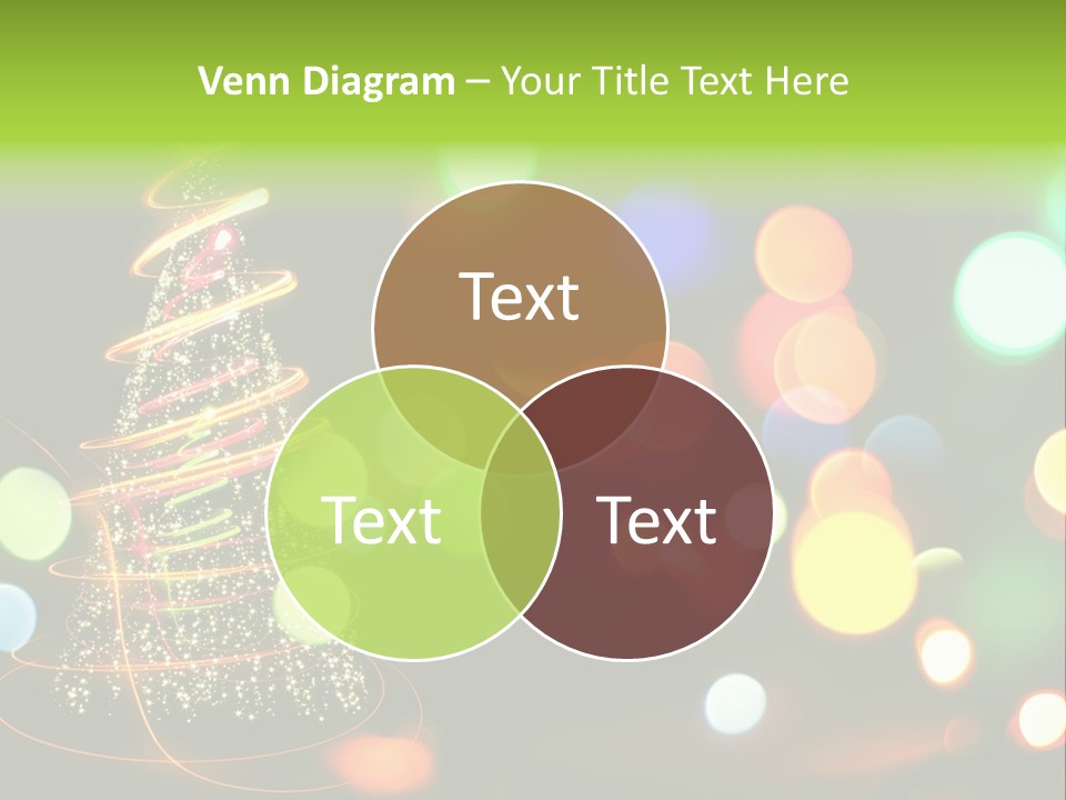 Star Sparkle Golden PowerPoint Template