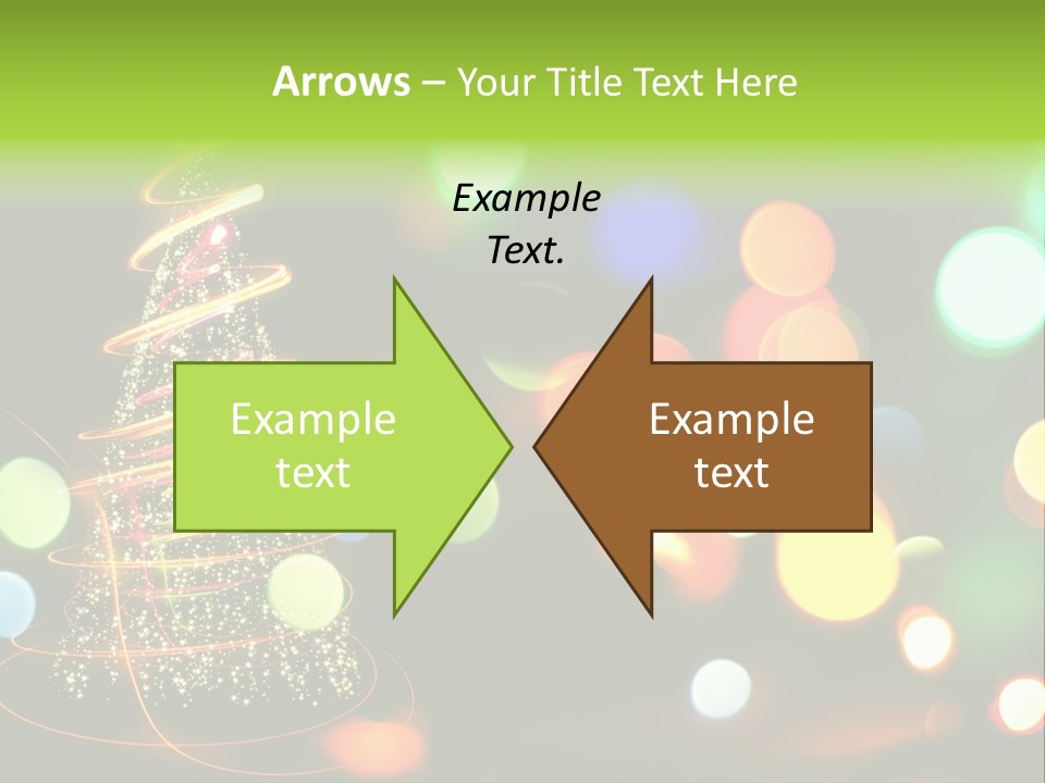 Star Sparkle Golden PowerPoint Template