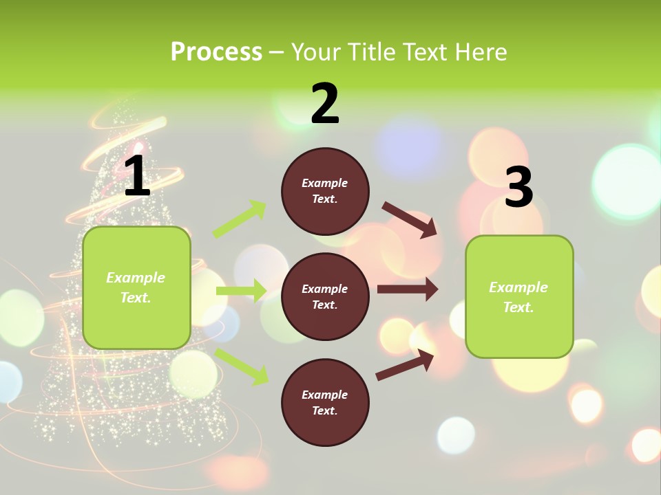 Star Sparkle Golden PowerPoint Template