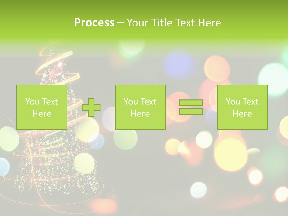 Star Sparkle Golden PowerPoint Template