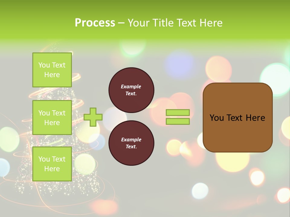Star Sparkle Golden PowerPoint Template