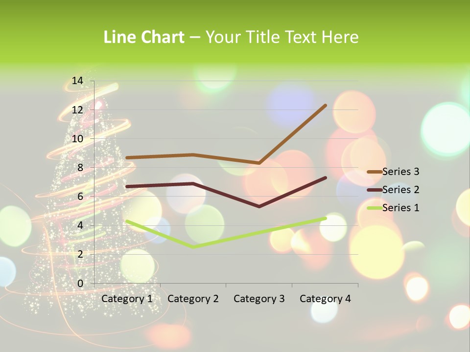 Star Sparkle Golden PowerPoint Template