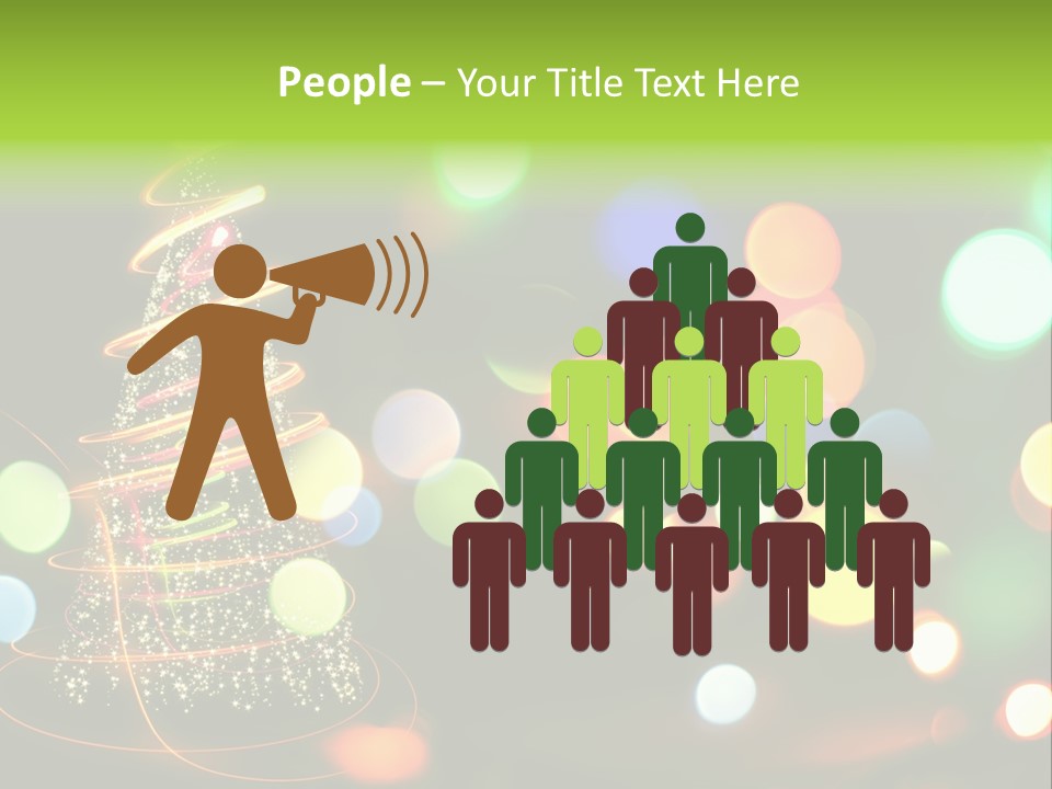 Star Sparkle Golden PowerPoint Template