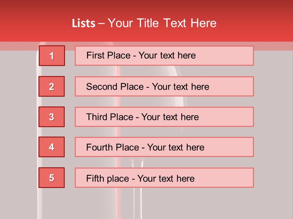 Isolated Food Luxury PowerPoint Template