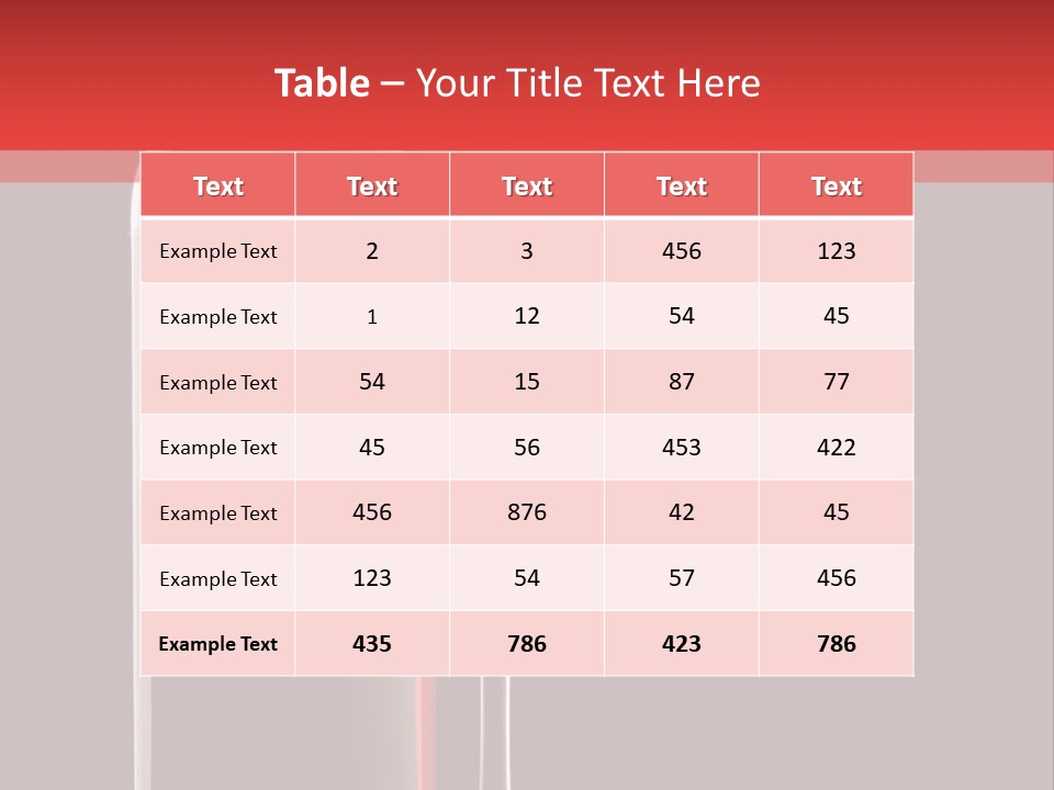 Isolated Food Luxury PowerPoint Template