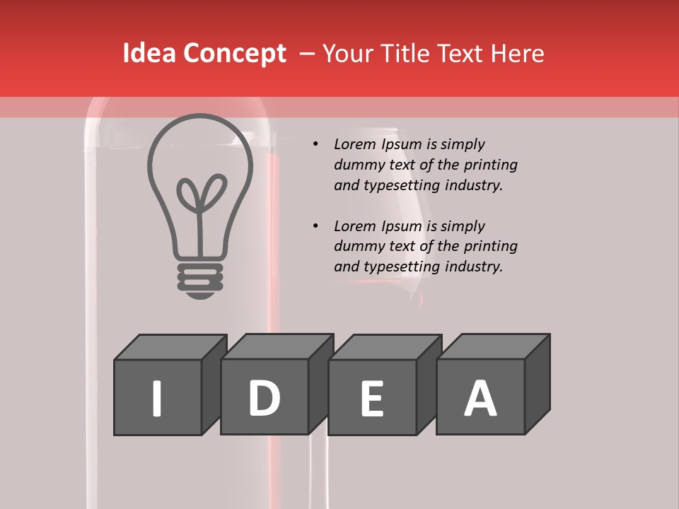 Isolated Food Luxury PowerPoint Template